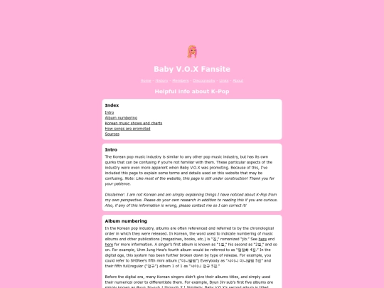 links/kpopinfo screenshot