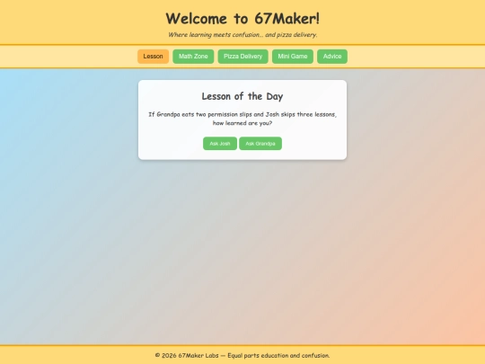 games/67Maker screenshot