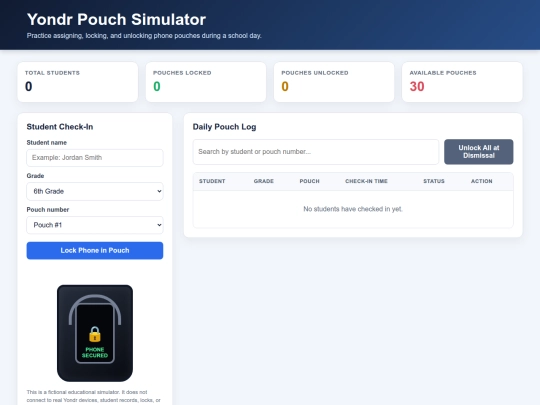 games/YondrPouchSimulator screenshot