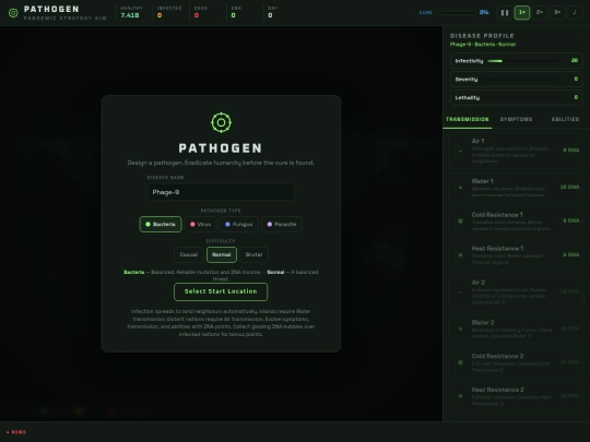 pathogen screenshot