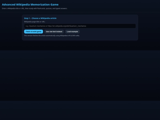 testexample screenshot