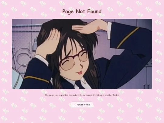 not_found screenshot