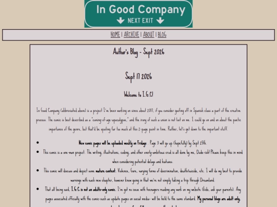 blog screenshot
