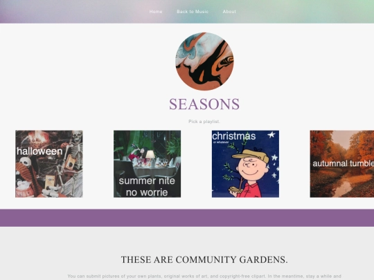 seasons screenshot
