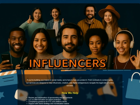 influencers screenshot