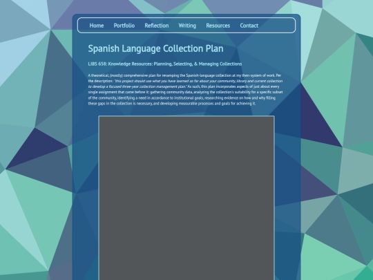 portfolio/collectionplan screenshot