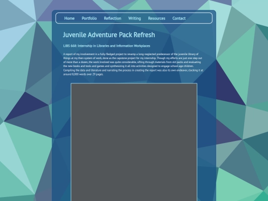 portfolio/packrefresh screenshot
