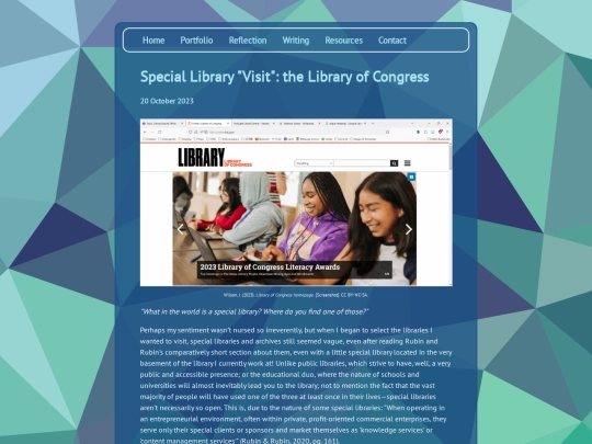 posts/2023-10-20-Special-Library-Visit screenshot