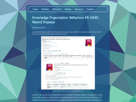 posts/2024-02-20-Knowledge-Organization-Reflection-3 screenshot