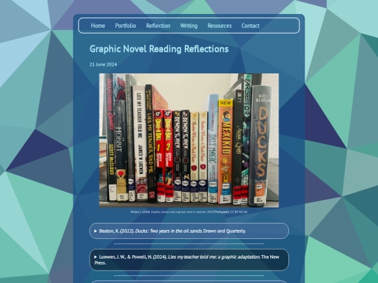 posts/2024-06-21-Graphic-Novel-Reading-Reflections screenshot