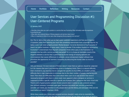 posts/2025-01-22-User-Services-Discussion-1 screenshot