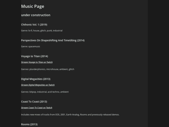 audio screenshot