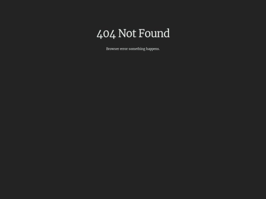 not_found screenshot