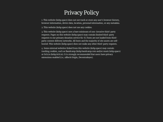 station/policy/privacy screenshot