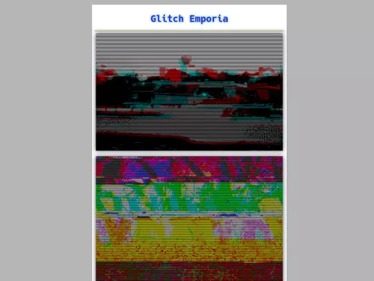 stev/glitch2012 screenshot