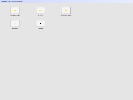 archive screenshot