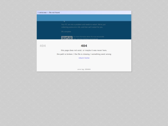 not_found screenshot
