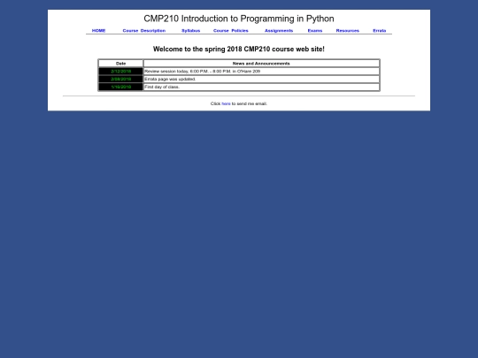 CMP210 screenshot
