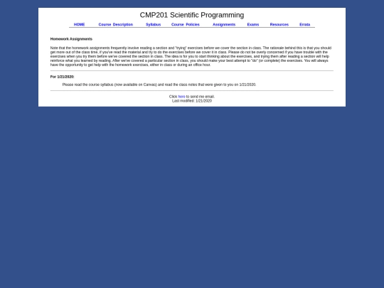 CSC203/assign screenshot