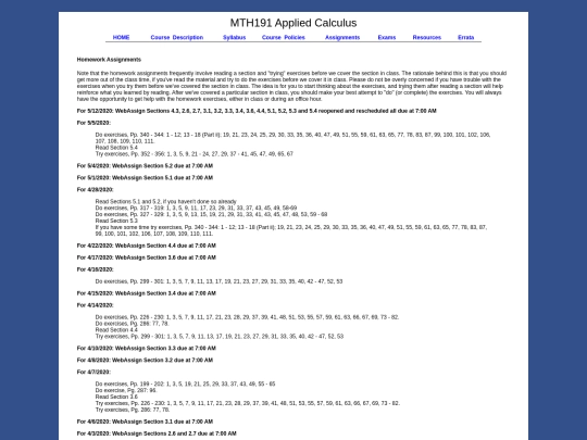 MTH191/assign screenshot