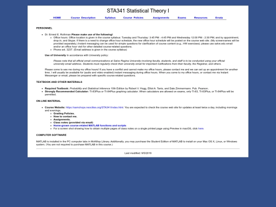 STA341/resources screenshot