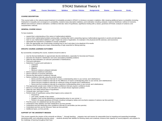 STA342/descript screenshot