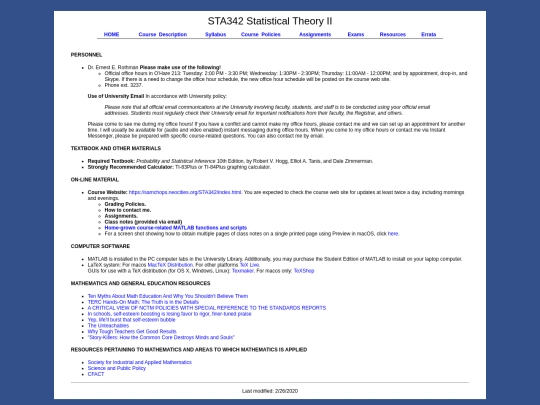 STA342/resources screenshot