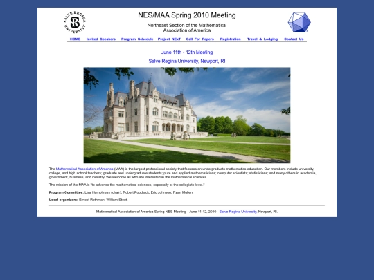 maa2010_web screenshot