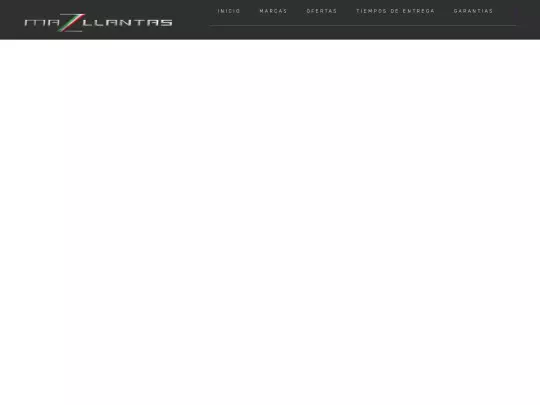 mazllantas/Maz llantas _ Inicio screenshot
