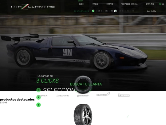 proyecto-mazllantas screenshot