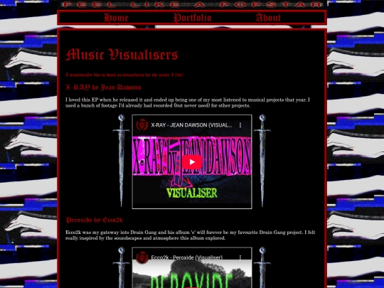 visualisers screenshot