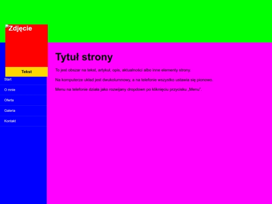 test screenshot