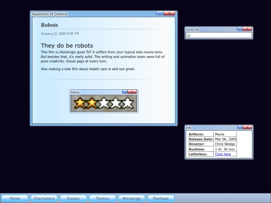 posts/robots screenshot