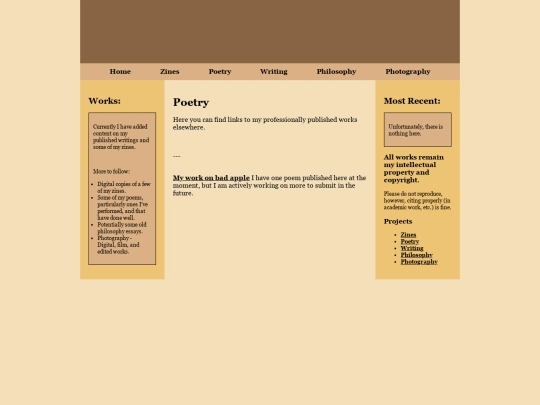 Poetry screenshot