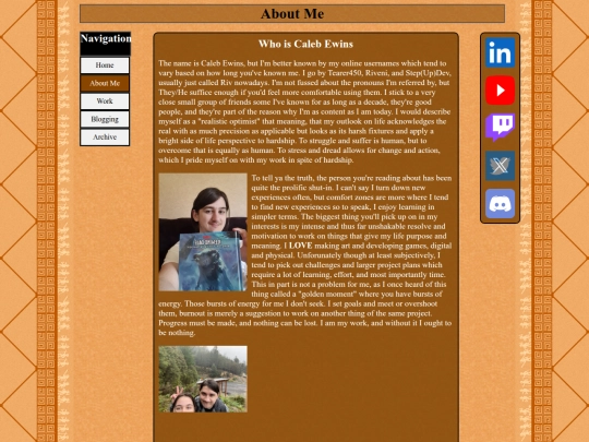AboutPage screenshot