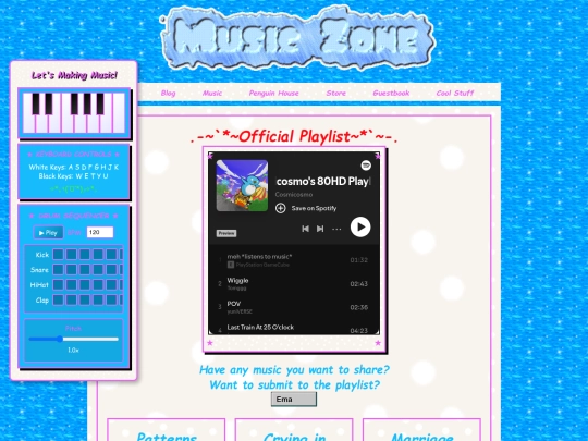 music screenshot