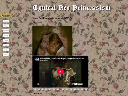 curiositycabinet/films screenshot