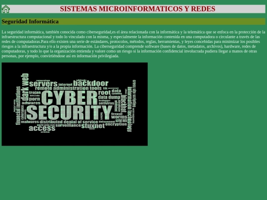 proyecto inicio/seguridad screenshot