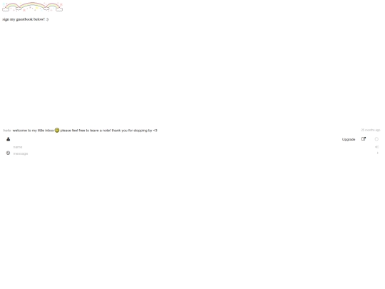 pages/guestbook screenshot