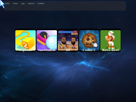 games screenshot
