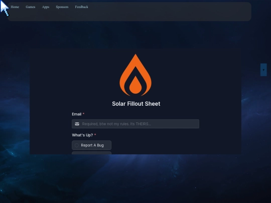 report screenshot