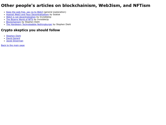 blockchainism screenshot