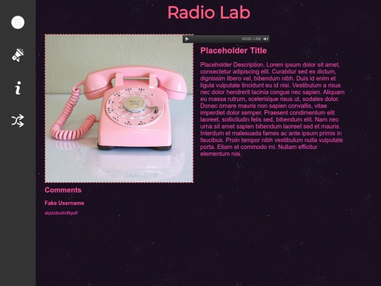 radio_template screenshot
