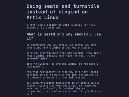 seatd screenshot