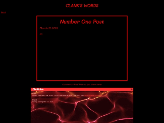 clank/clankposts screenshot