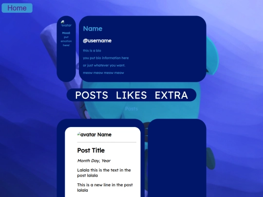 socials/profiletemplate screenshot