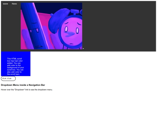 testing screenshot
