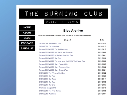 blog screenshot