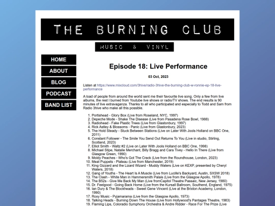 episodes/posts/2023-10-03-Episode-18-Live-Performance screenshot