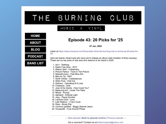 episodes/posts/2025-01-07-20-Picks-for-25 screenshot